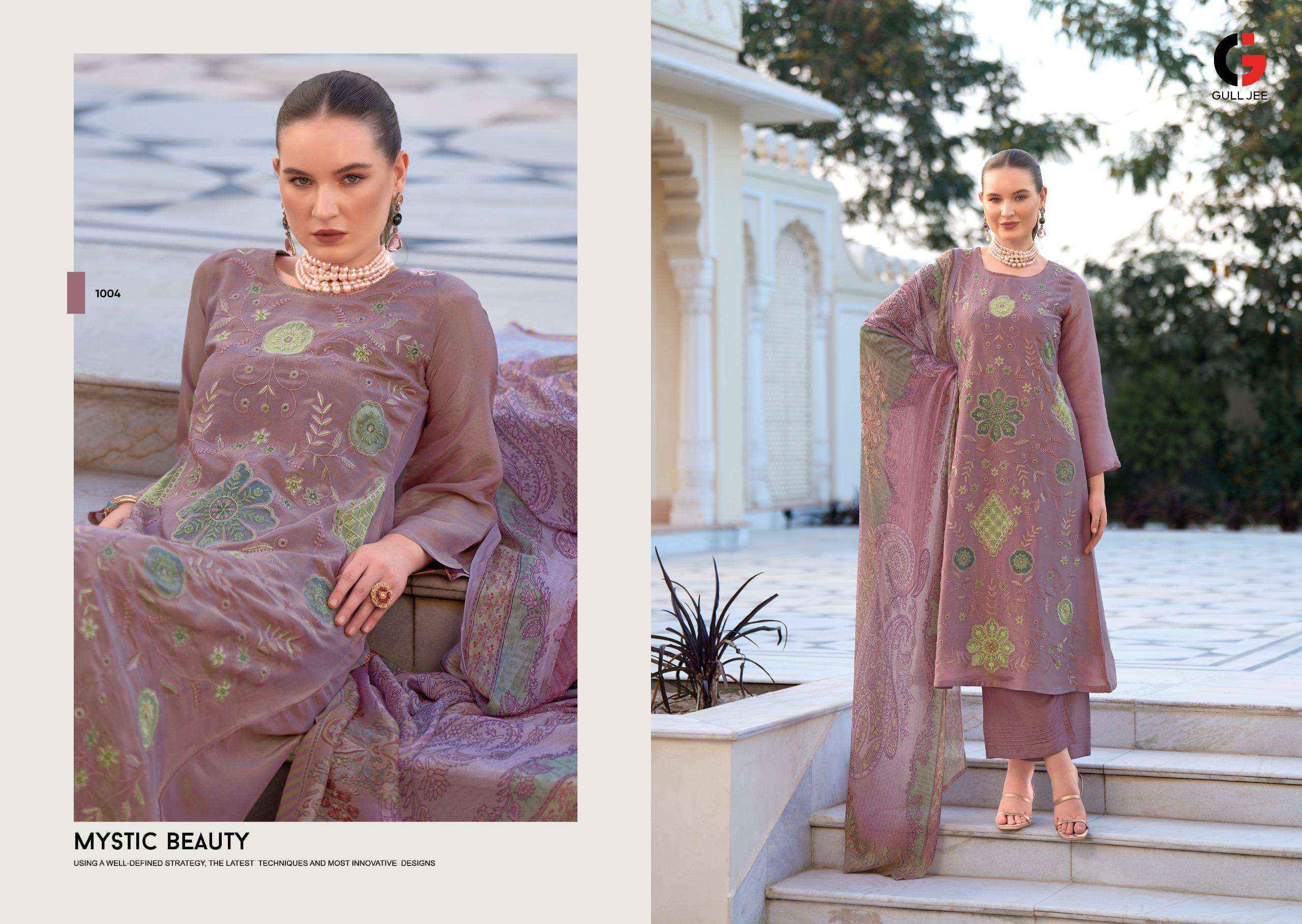 Gull Jee Ikshita Viscouse Dress Material (4 pcs Catalogue)
