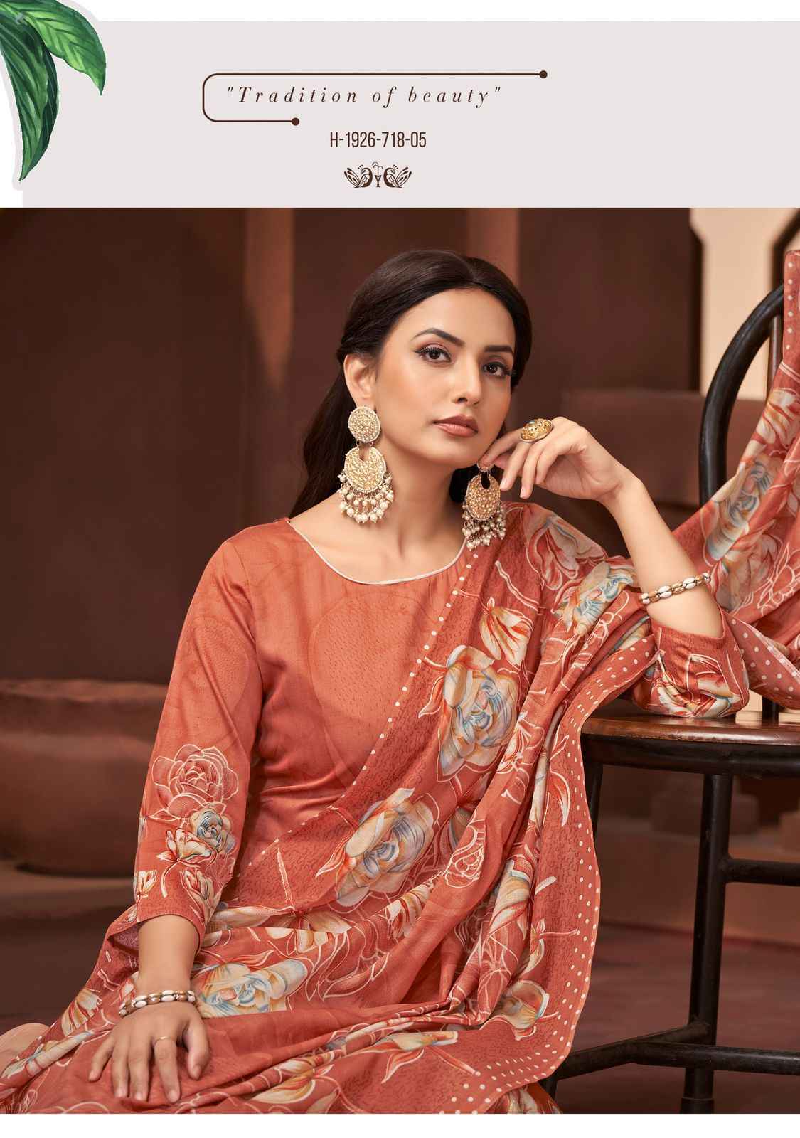 Harshit Fashion Sanovar Edition-7 Zam Cotton Dress Material (6 pcs Catalogue)