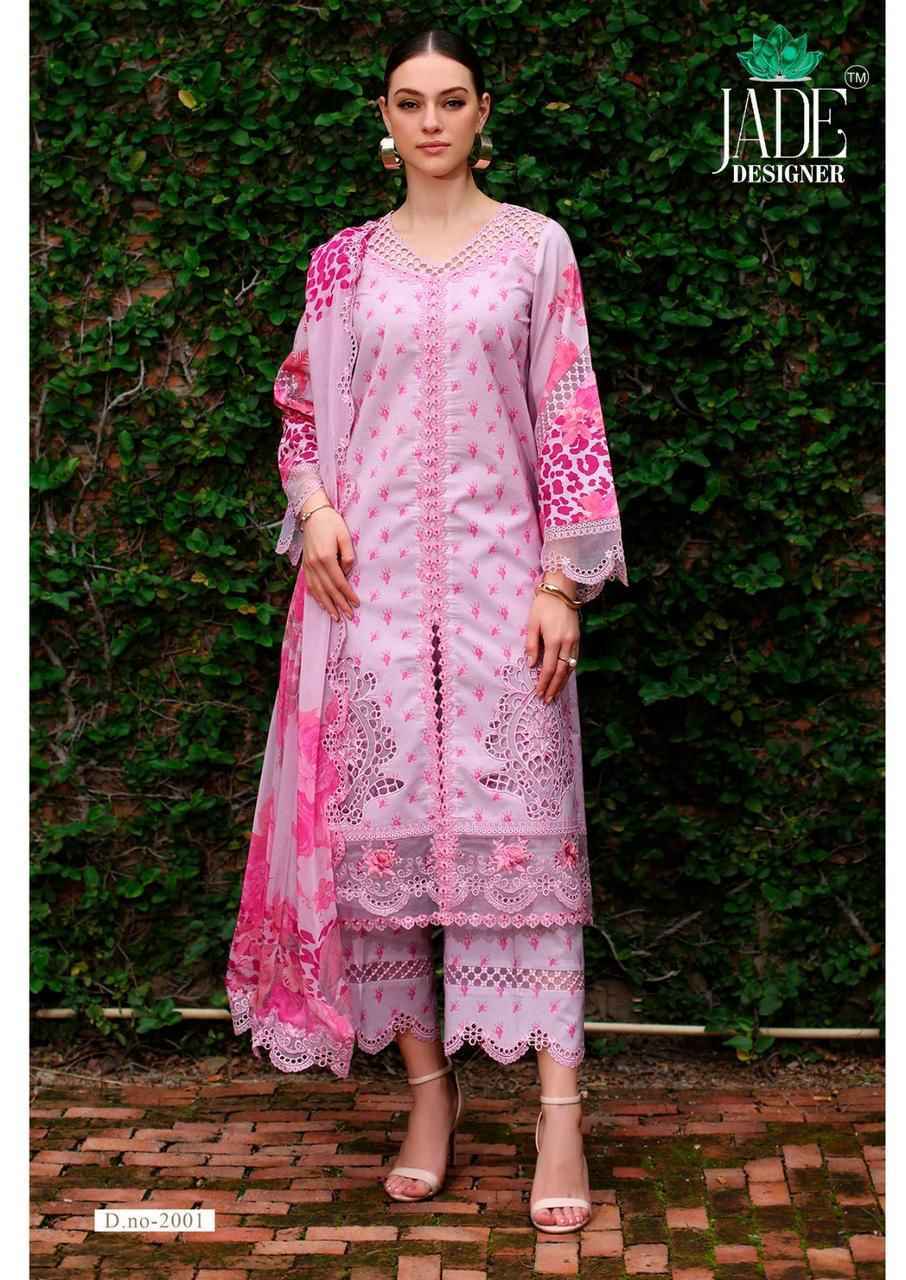 Jade Ayesha Zara Vol 2 Lawn Cotton Dress Material 6 pcs Catalogue