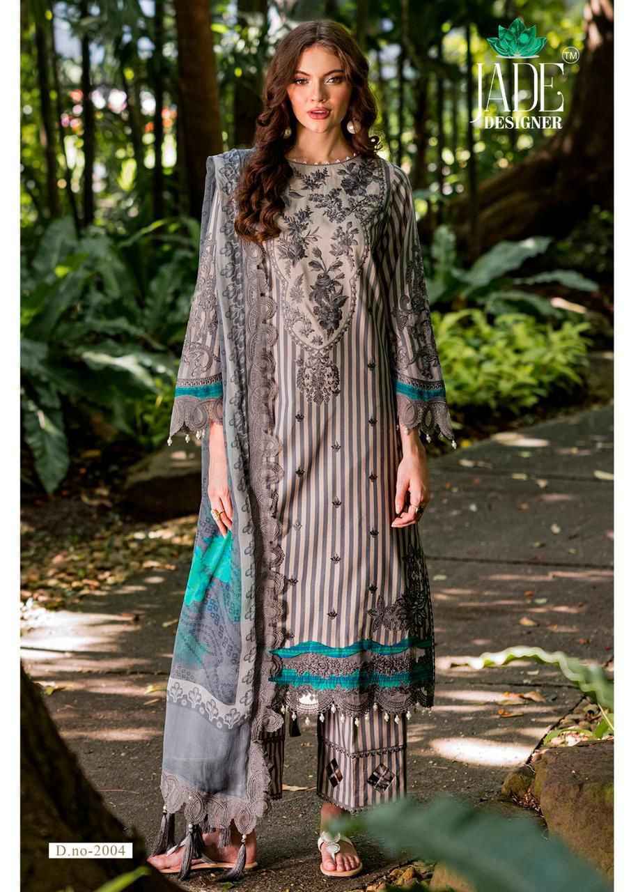 Jade Ayesha Zara Vol 2 Lawn Cotton Dress Material 6 pcs Catalogue