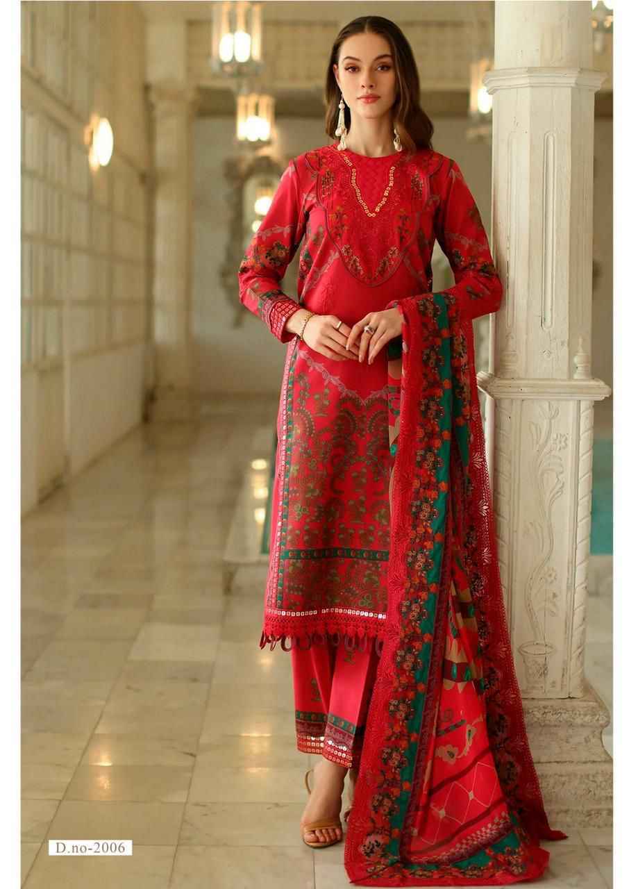 Jade Ayesha Zara Vol 2 Lawn Cotton Dress Material 6 pcs Catalogue
