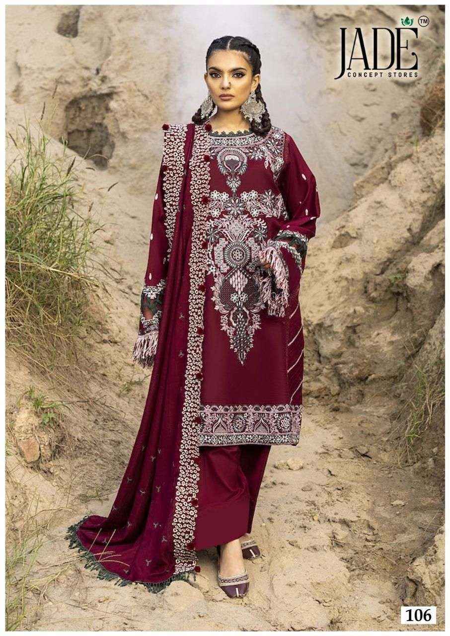 Jade Chevron Vol-11 Readymade Lawn Cotton Dress (6 Pcs Catalogue)