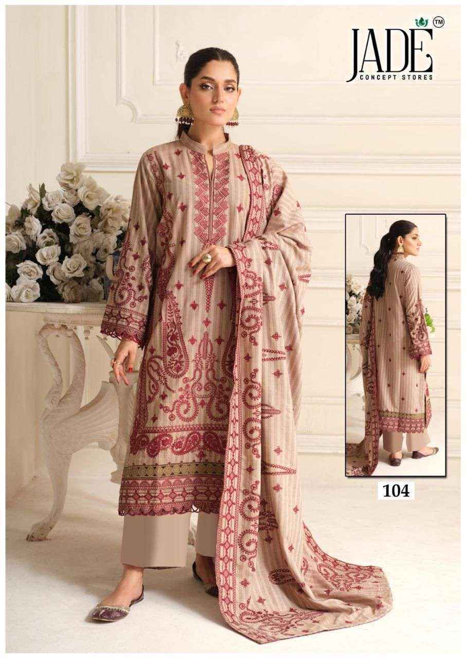 Jade Chevron Vol-11 Readymade Lawn Cotton Dress (6 Pcs Catalogue)