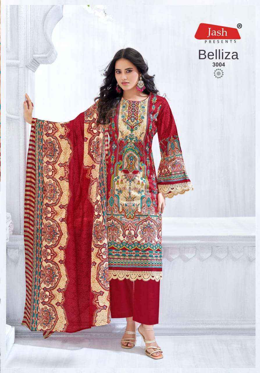 Jash Belliza Vol 3 Cotton Dress Material 10 pcs Catalogue