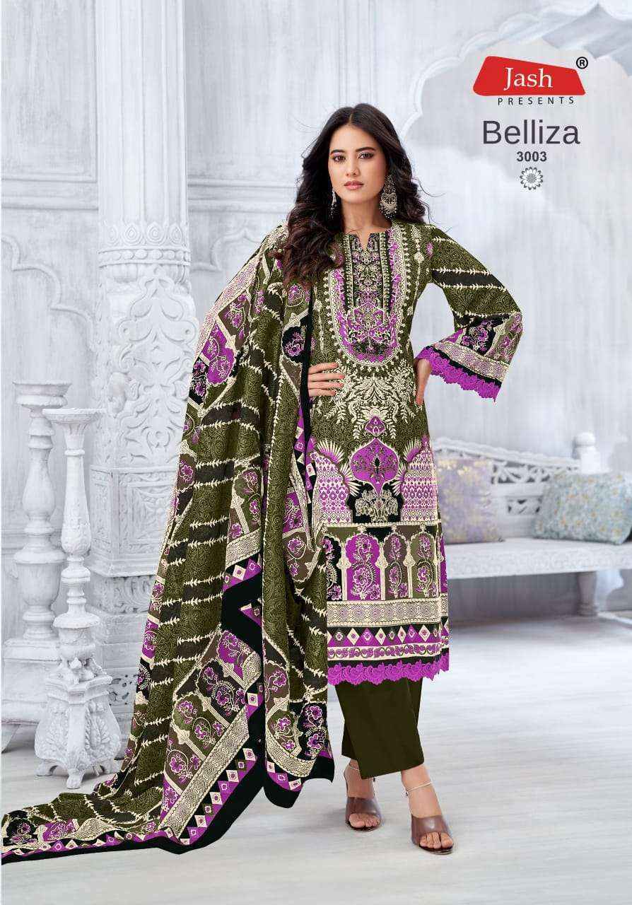 Jash Belliza Vol 3 Cotton Dress Material 10 pcs Catalogue