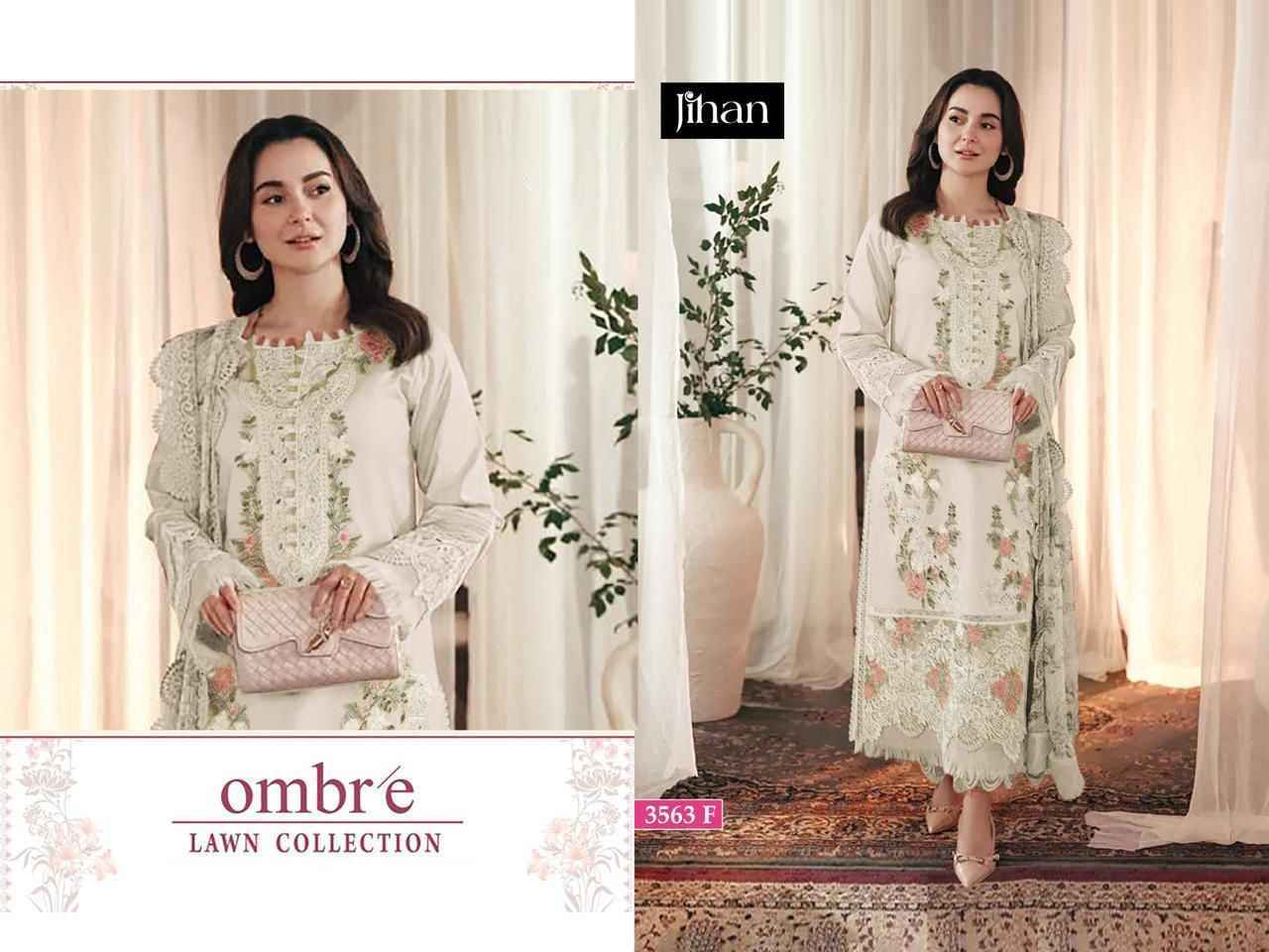 Jihan Ombre Cotton Dress Material (3 pcs Catalogue)