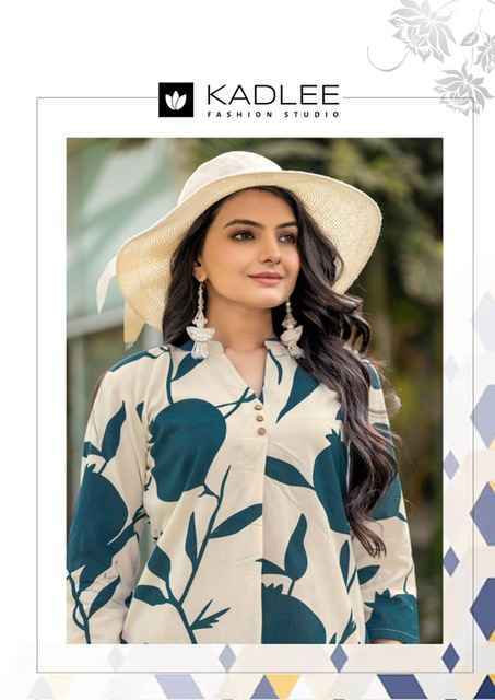 Kadlee Rosy Rayon Co Ord Set (5 pcs Catalogue)
