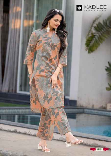 Kadlee Rosy Rayon Co Ord Set (5 pcs Catalogue)