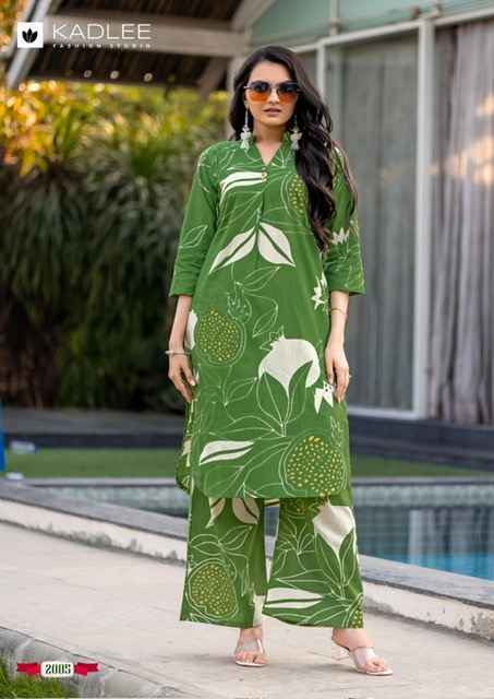 Kadlee Rosy Rayon Co Ord Set (5 pcs Catalogue)