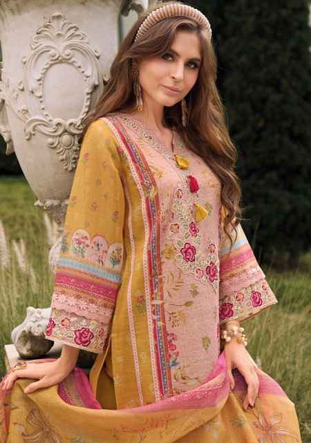 Kailee Fashion Izhaar Vol 4 Linen Kurti Combo 4 pcs Catalogue
