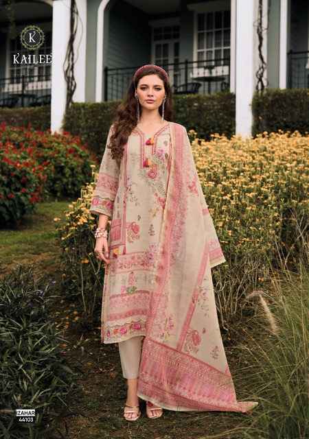 Kailee Fashion Izhaar Vol 4 Linen Kurti Combo 4 pcs Catalogue