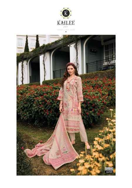 Kailee Fashion Izhaar Vol 4 Linen Kurti Combo 4 pcs Catalogue