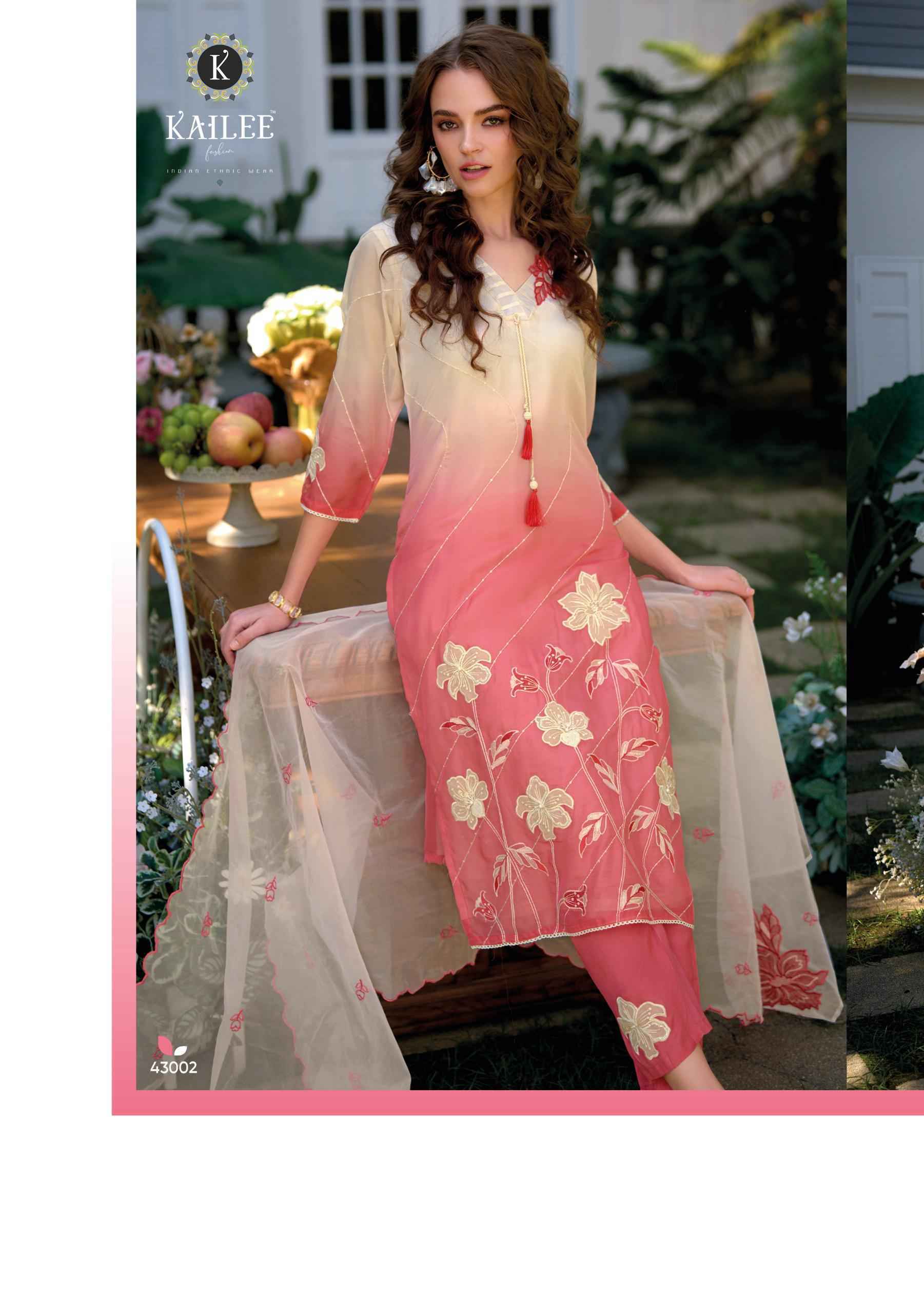 Kailee Fashion Suroor Cotton Readymade Suit (3 pcs Catalogue)