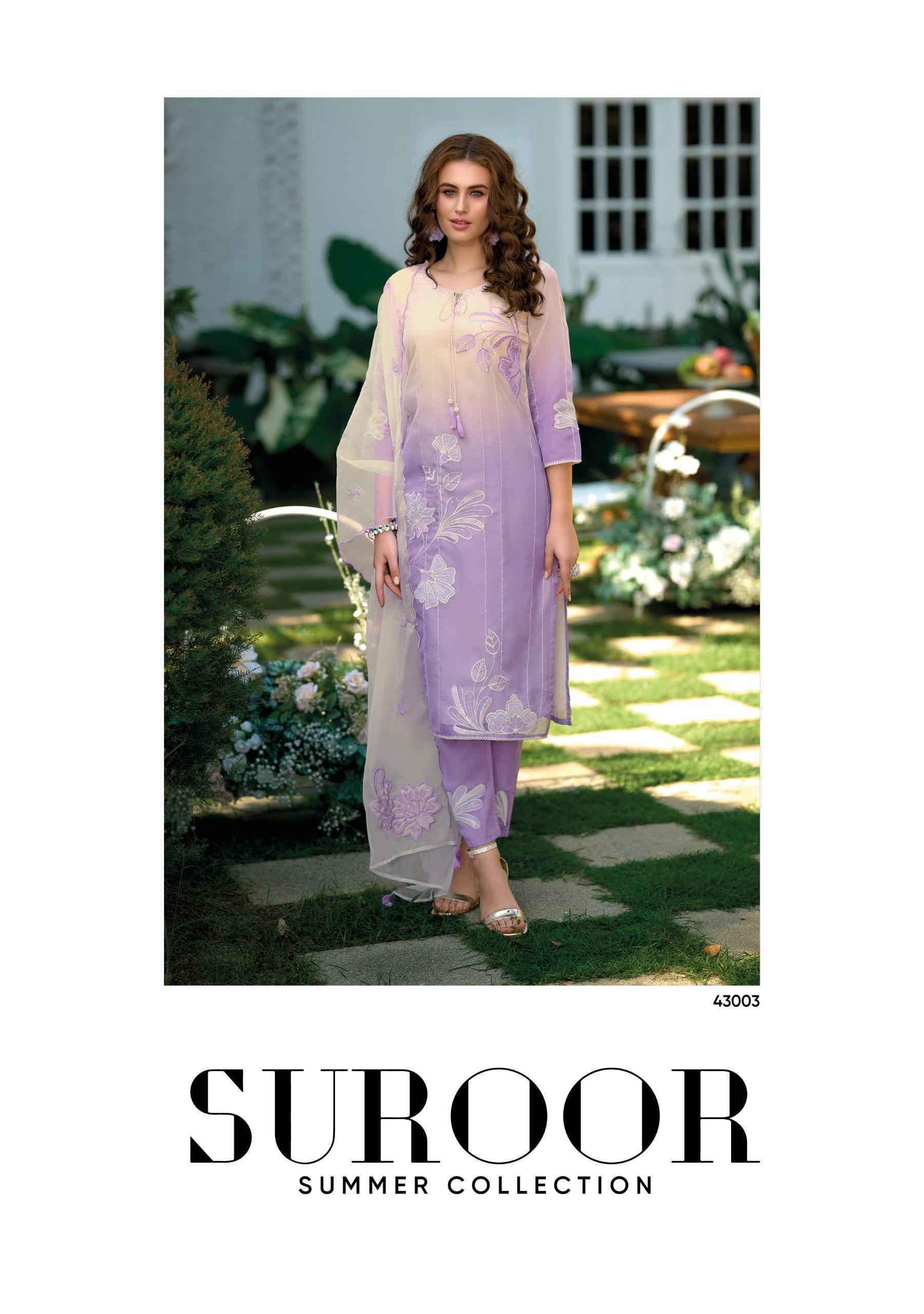 Kailee Fashion Suroor Cotton Readymade Suit (3 pcs Catalogue)