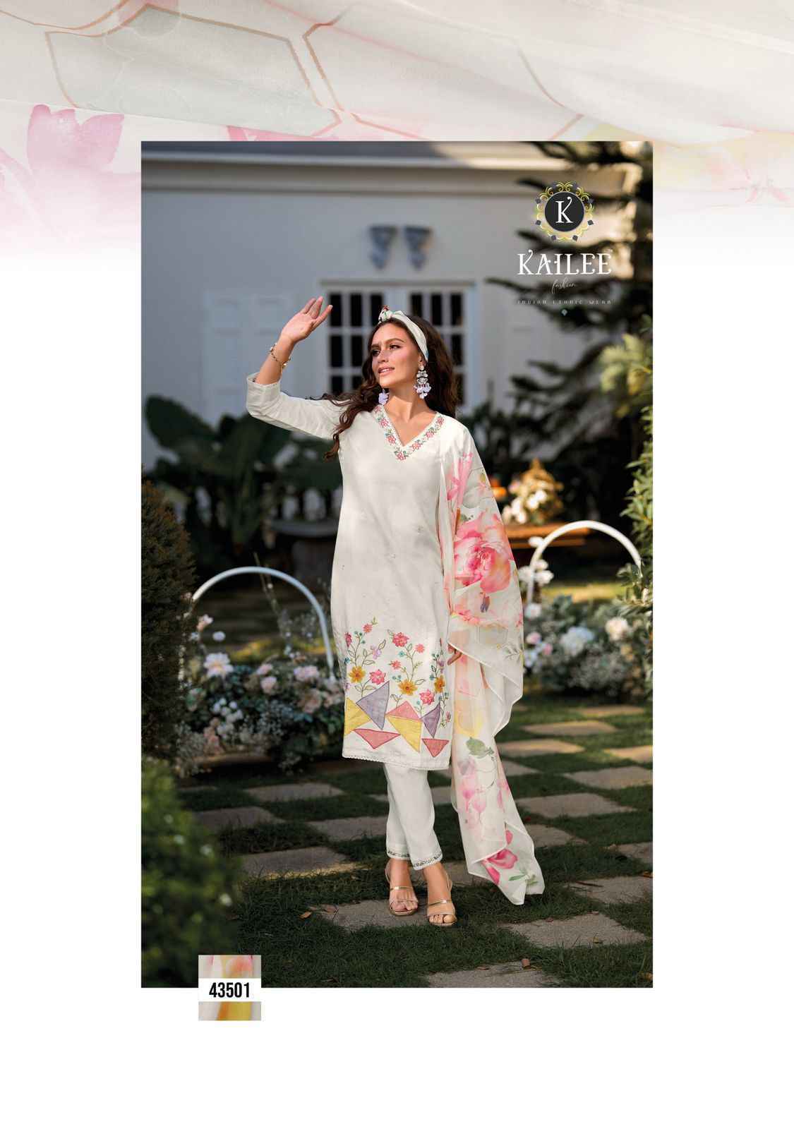 Kailee Fashion Voeux Viscouse Kurti Combo 3 pcs Catalogue
