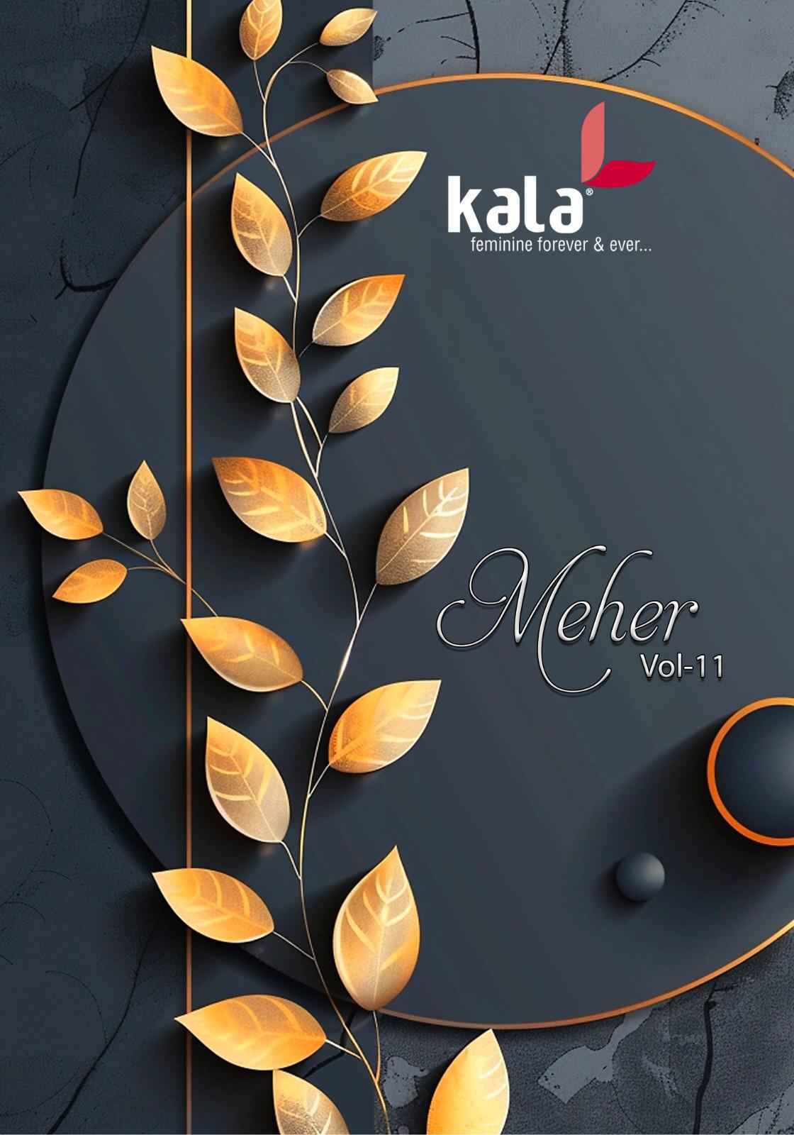 Kala Meher Vol 11 Cotton Dress Material 12 pcs Catalogue