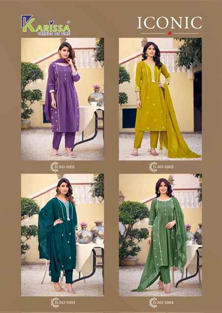 Karissa Iconic Cotton Kurti Combo 4 pcs Catalogue
