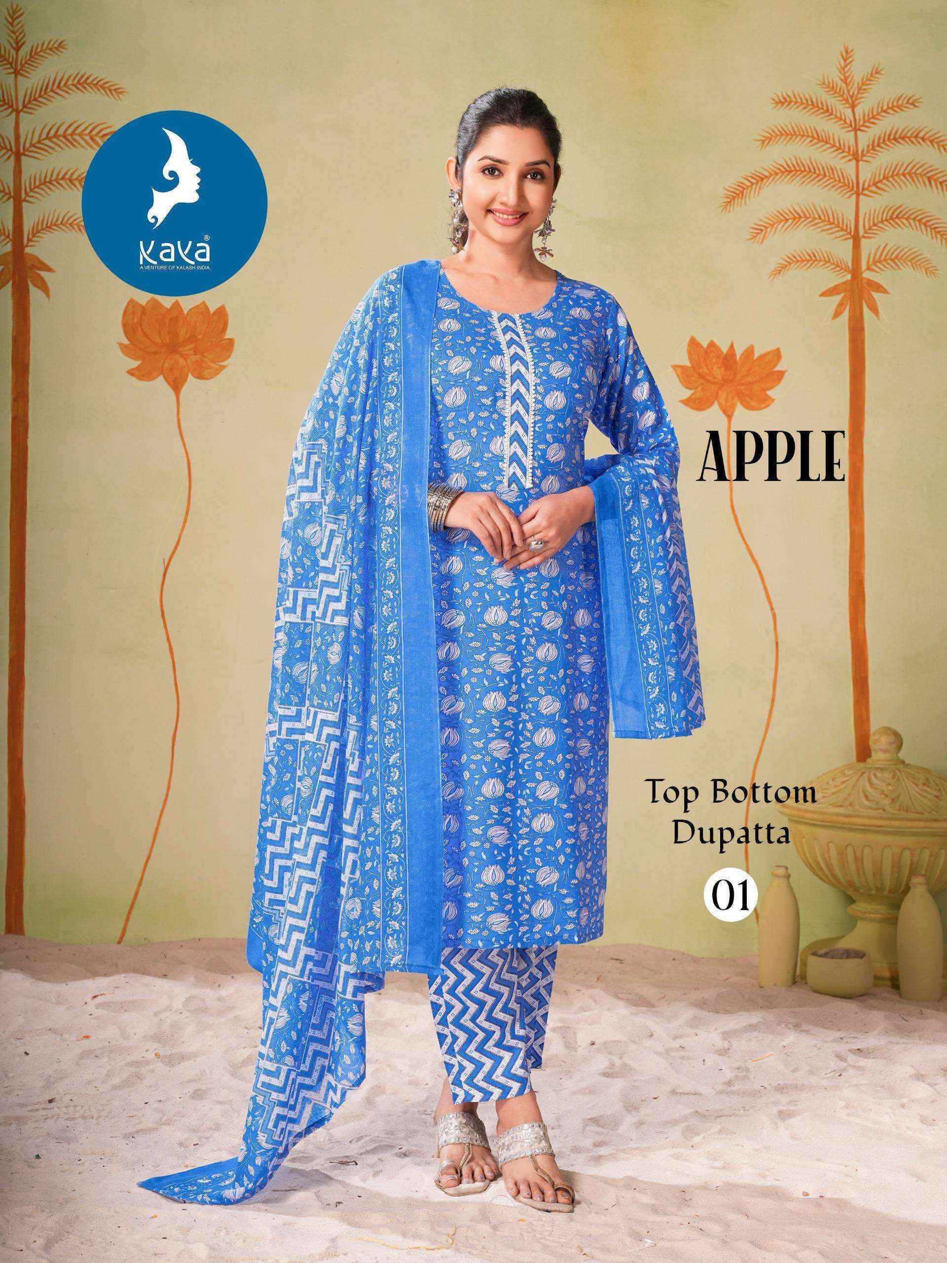Kaya Apple Rayon Kurti Combo 8 pcs Catalogue