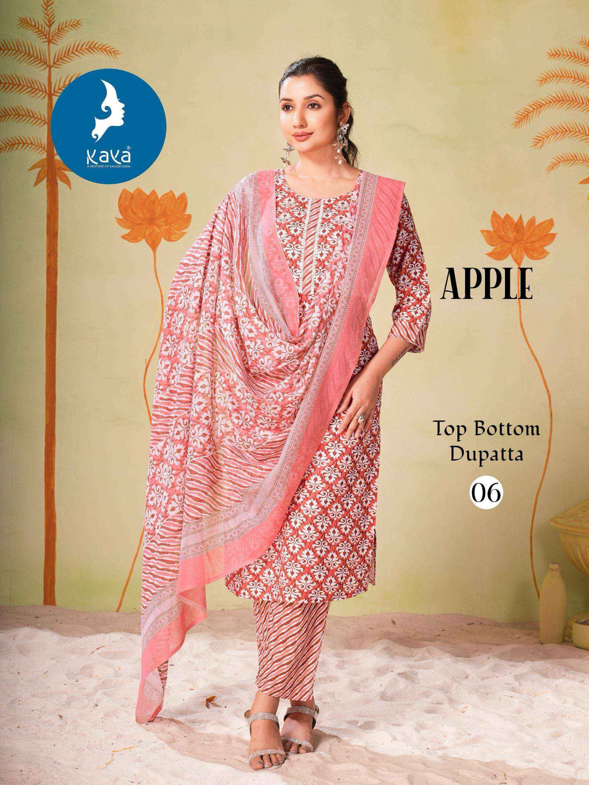 Kaya Apple Rayon Kurti Combo 8 pcs Catalogue