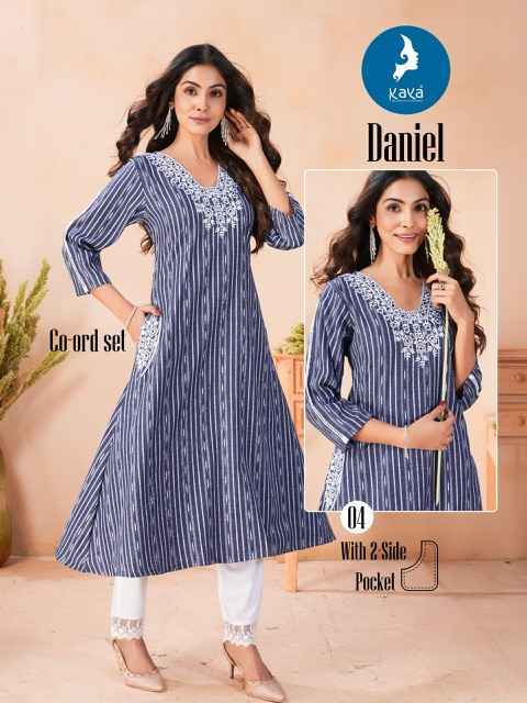 Kaya Daniel Denim Cord Set (6 pcs Catalogue)