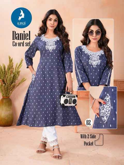Kaya Daniel Denim Cord Set (6 pcs Catalogue)