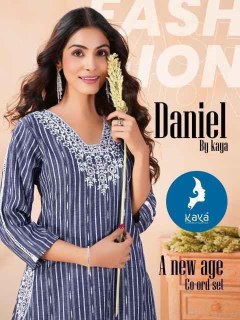 Kaya Daniel Denim Cord Set (6 pcs Catalogue)