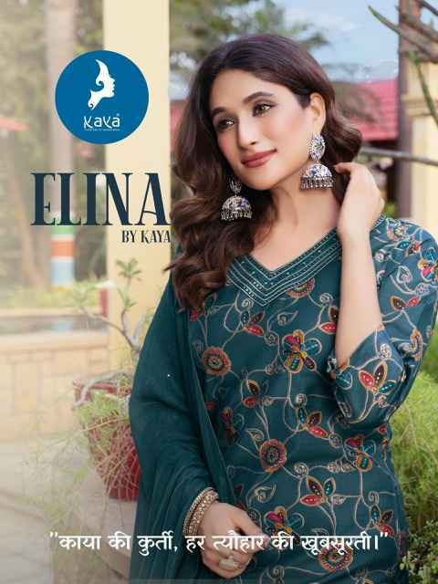 Kaya Elina Vertican Kurti Combo 6 pcs Catalogue