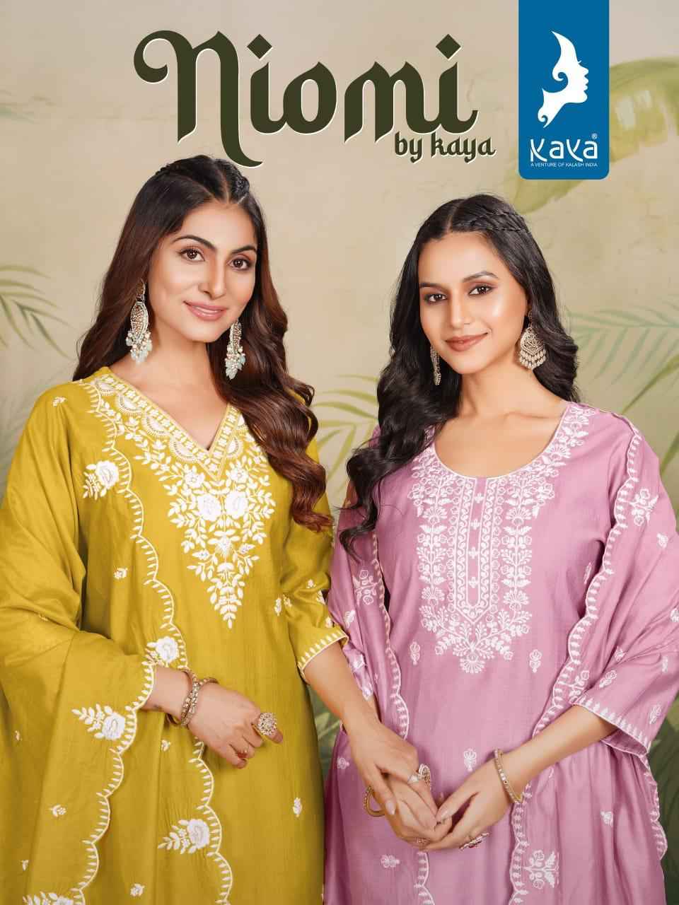 Kaya Niomi Vertican Readymade Suit (6 pcs Catalogue)