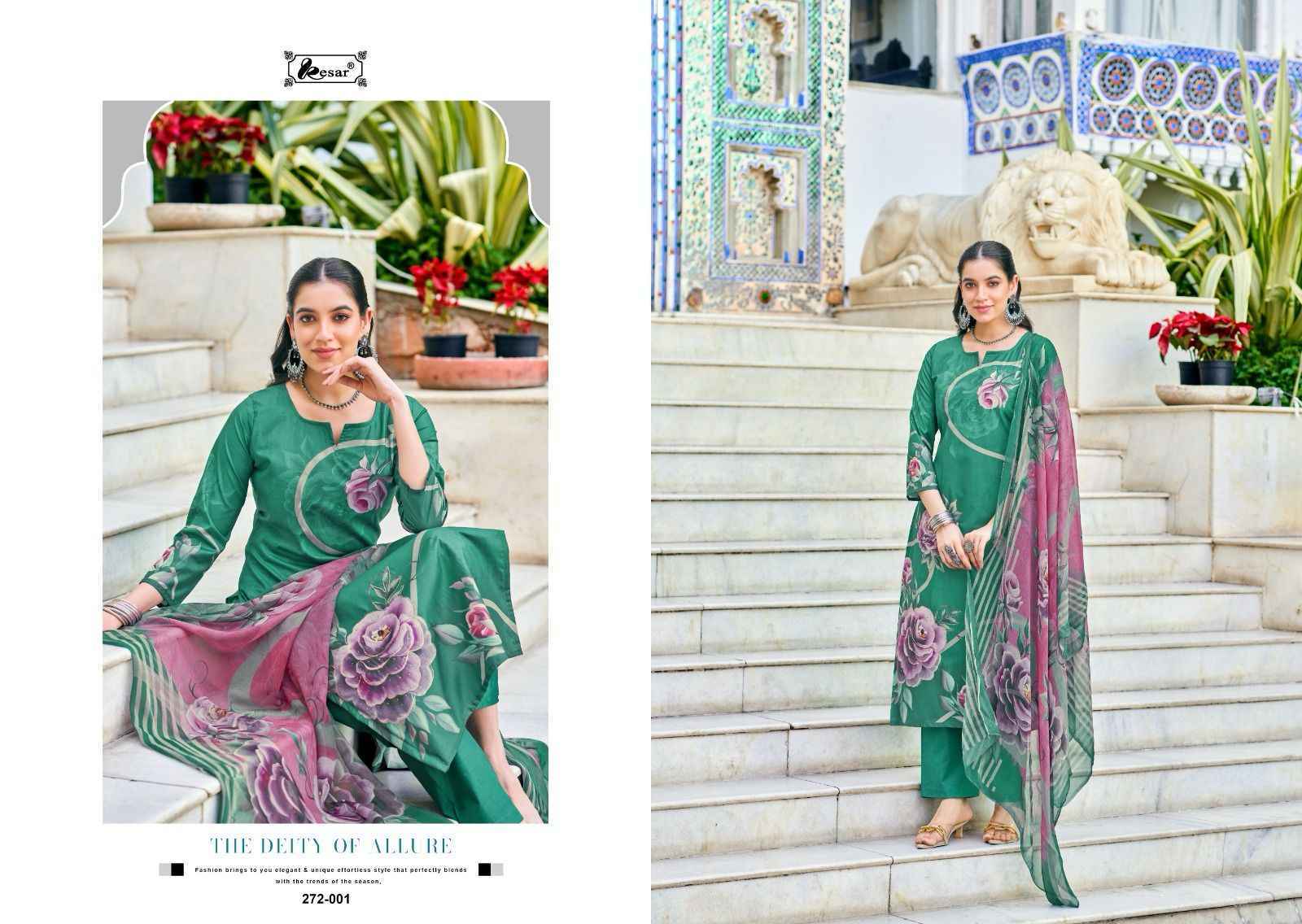 Kesar Heer Queen Musline Dress Material 4 pcs Catalogue