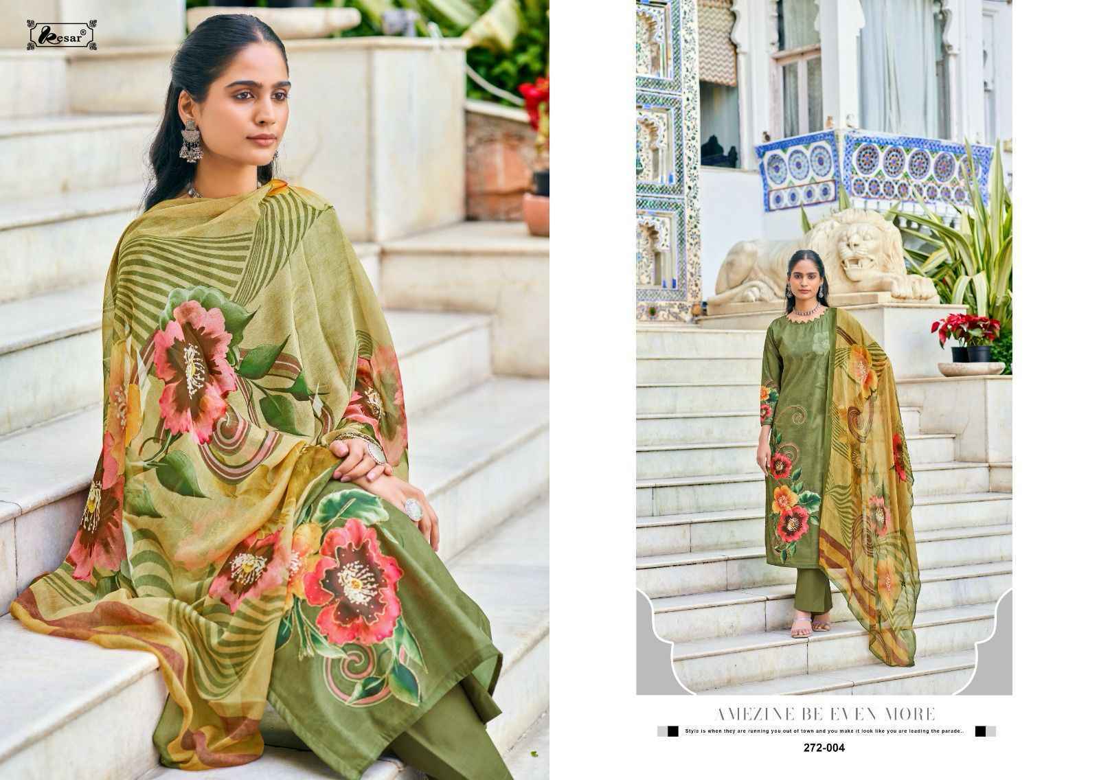 Kesar Heer Queen Musline Dress Material 4 pcs Catalogue