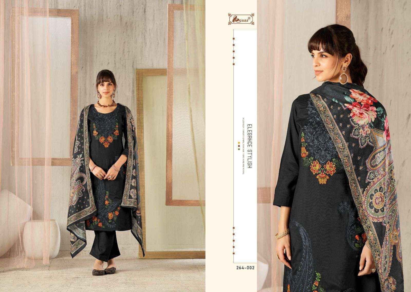 Kesar Paridhan Viscouse Dress Material 4 pcs Catalogue