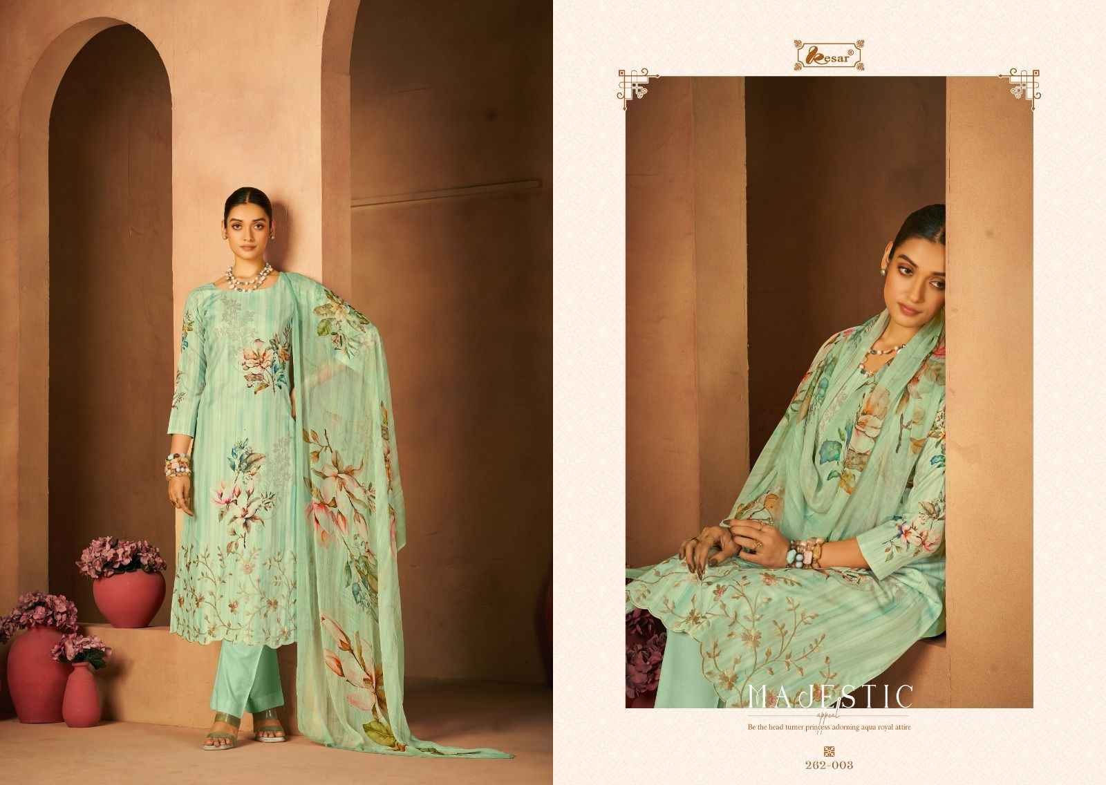 Kesar Shahin Musline Cotton Dress Material 4 pcs Catalogue