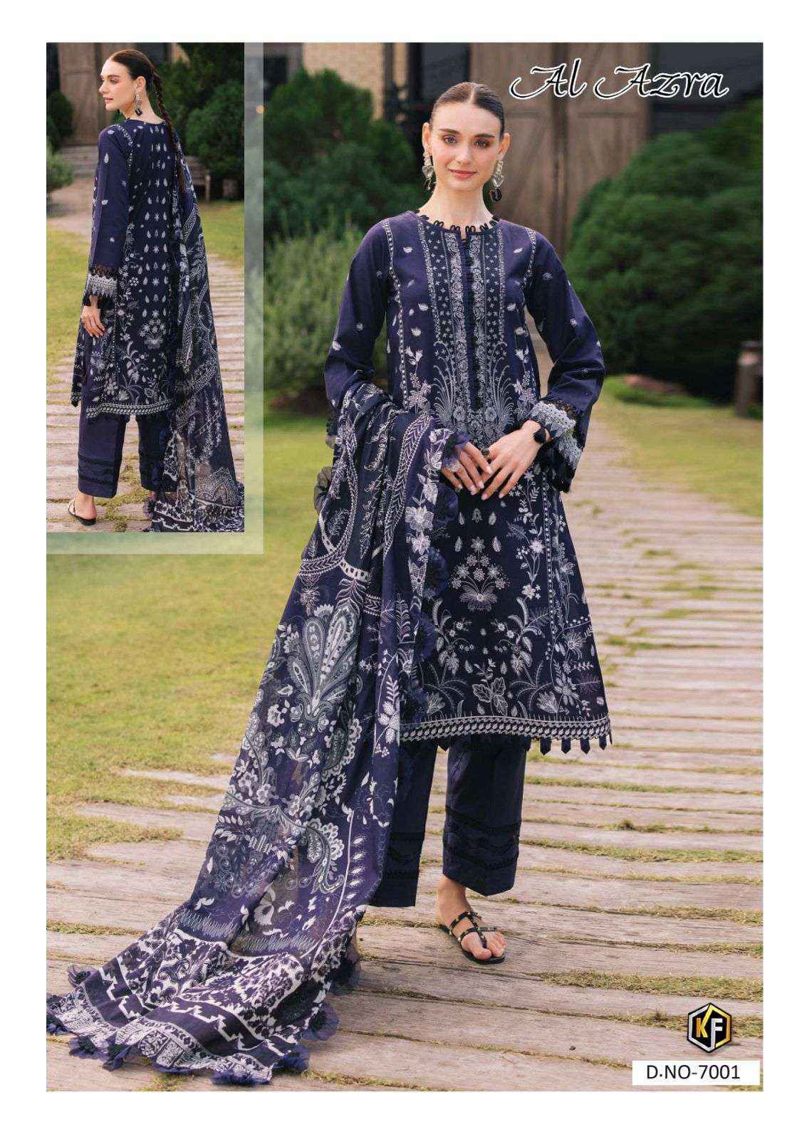 Keval Fab Al Azara Vol-7 Cotton Dress Material (6 pcs Catalogue)