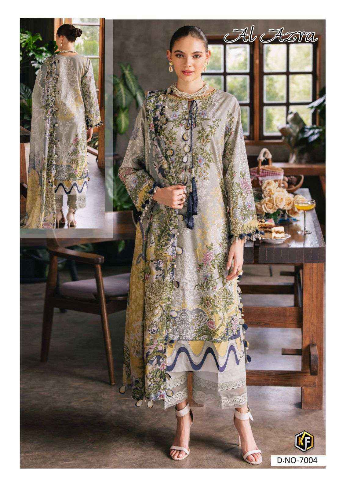 Keval Fab Al Azara Vol-7 Cotton Dress Material (6 pcs Catalogue)