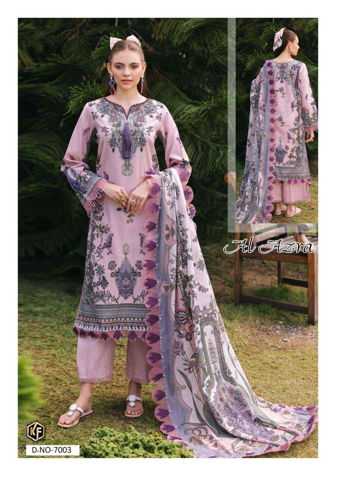 Keval Fab Al Azara Vol-7 Cotton Dress Material (6 pcs Catalogue)