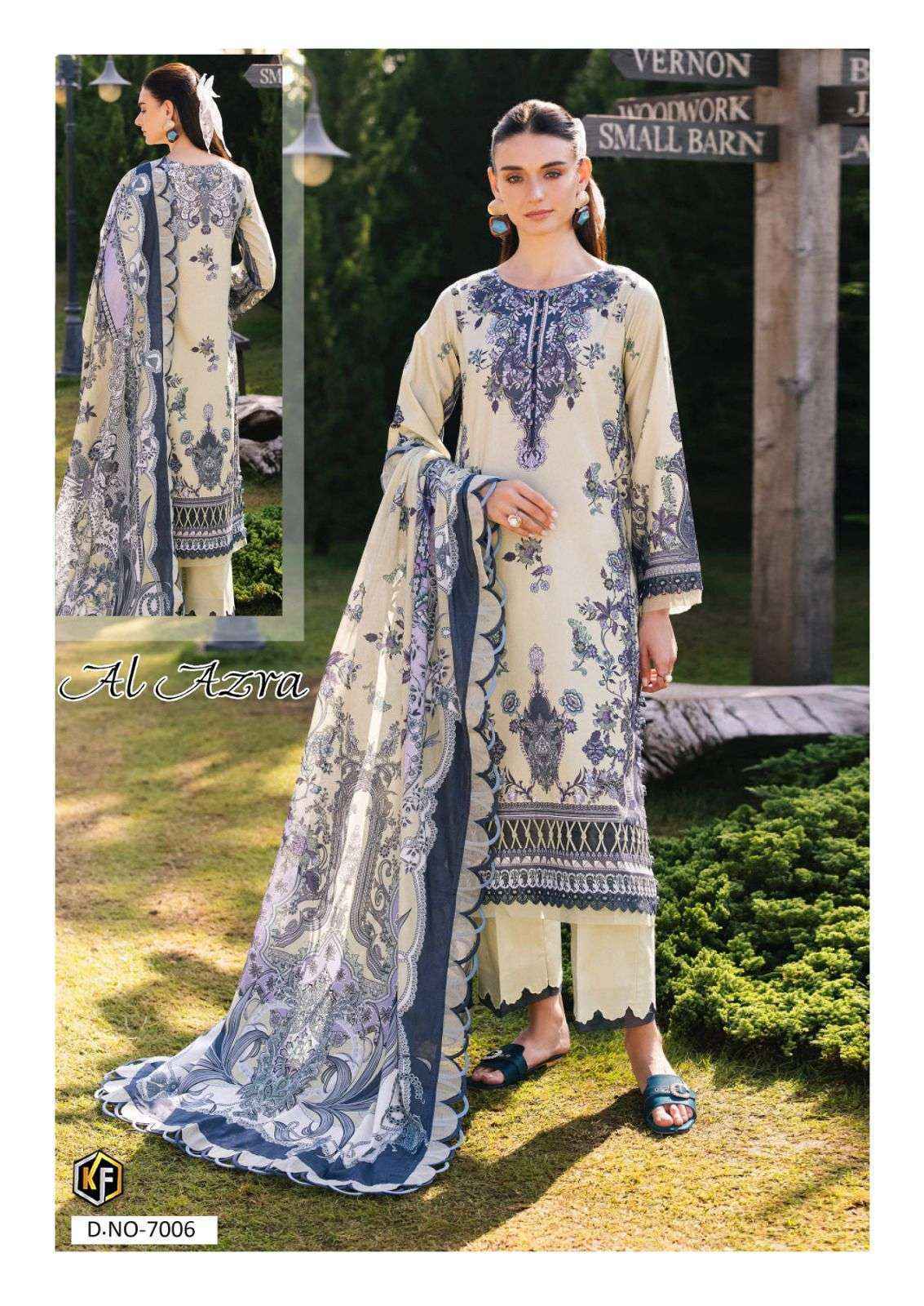 Keval Fab Al Azara Vol-7 Cotton Dress Material (6 pcs Catalogue)