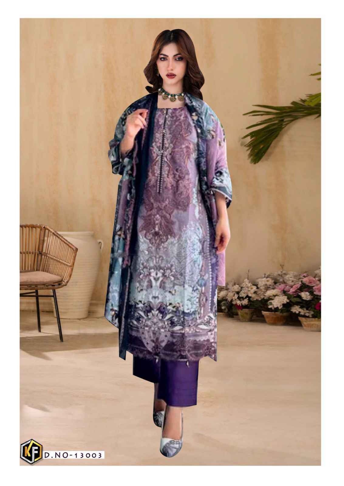Keval Fab K Kasha Nx Hit Vol-13 Cotton Dress Material (6 pcs Catalogue)