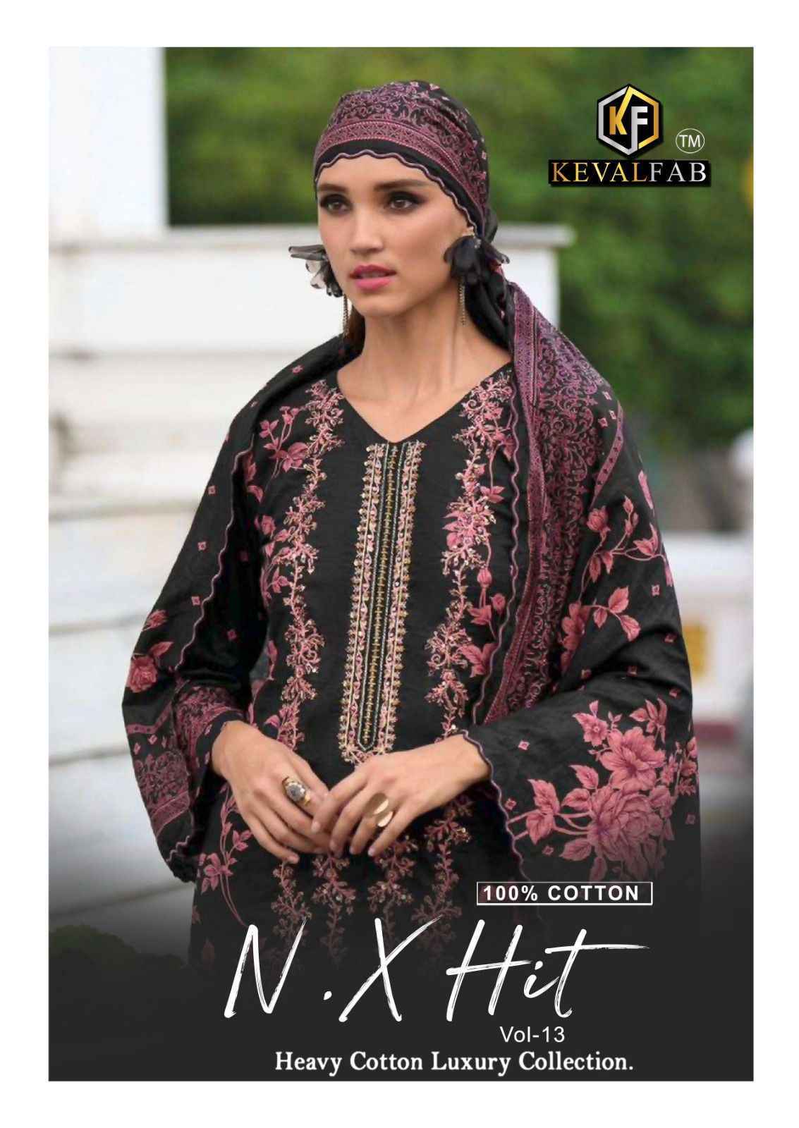 Keval Fab K Kasha Nx Hit Vol-13 Cotton Dress Material (6 pcs Catalogue)