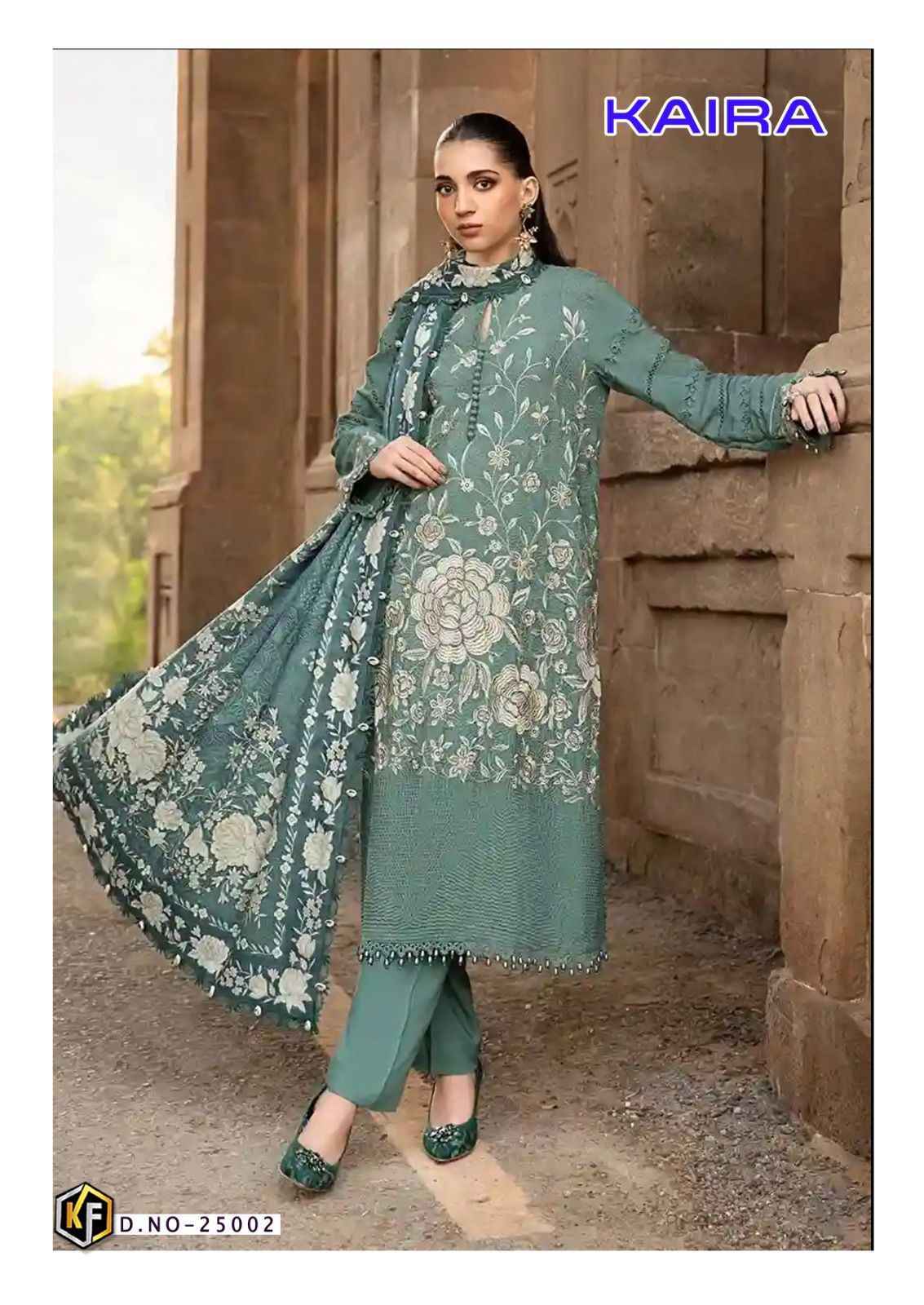 Keval Fab Kaira Vol-25 Cotton Dress Material (6 pcs Catalogue)