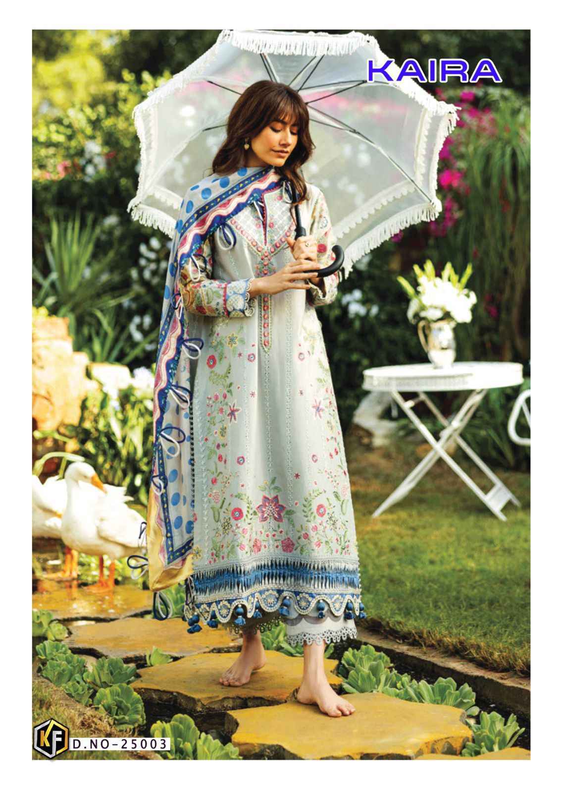 Keval Fab Kaira Vol-25 Cotton Dress Material (6 pcs Catalogue)