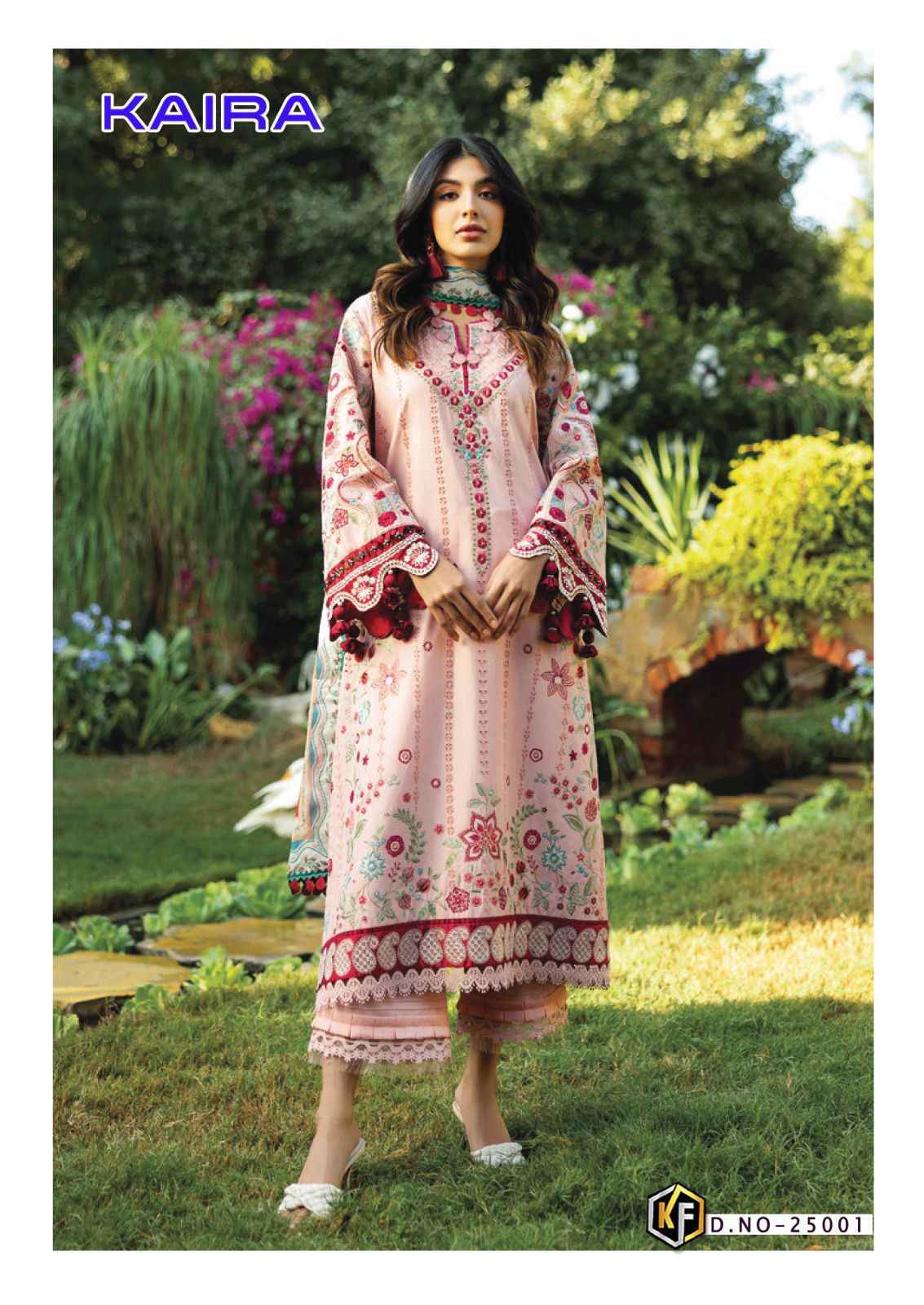 Keval Fab Kaira Vol-25 Cotton Dress Material (6 pcs Catalogue)