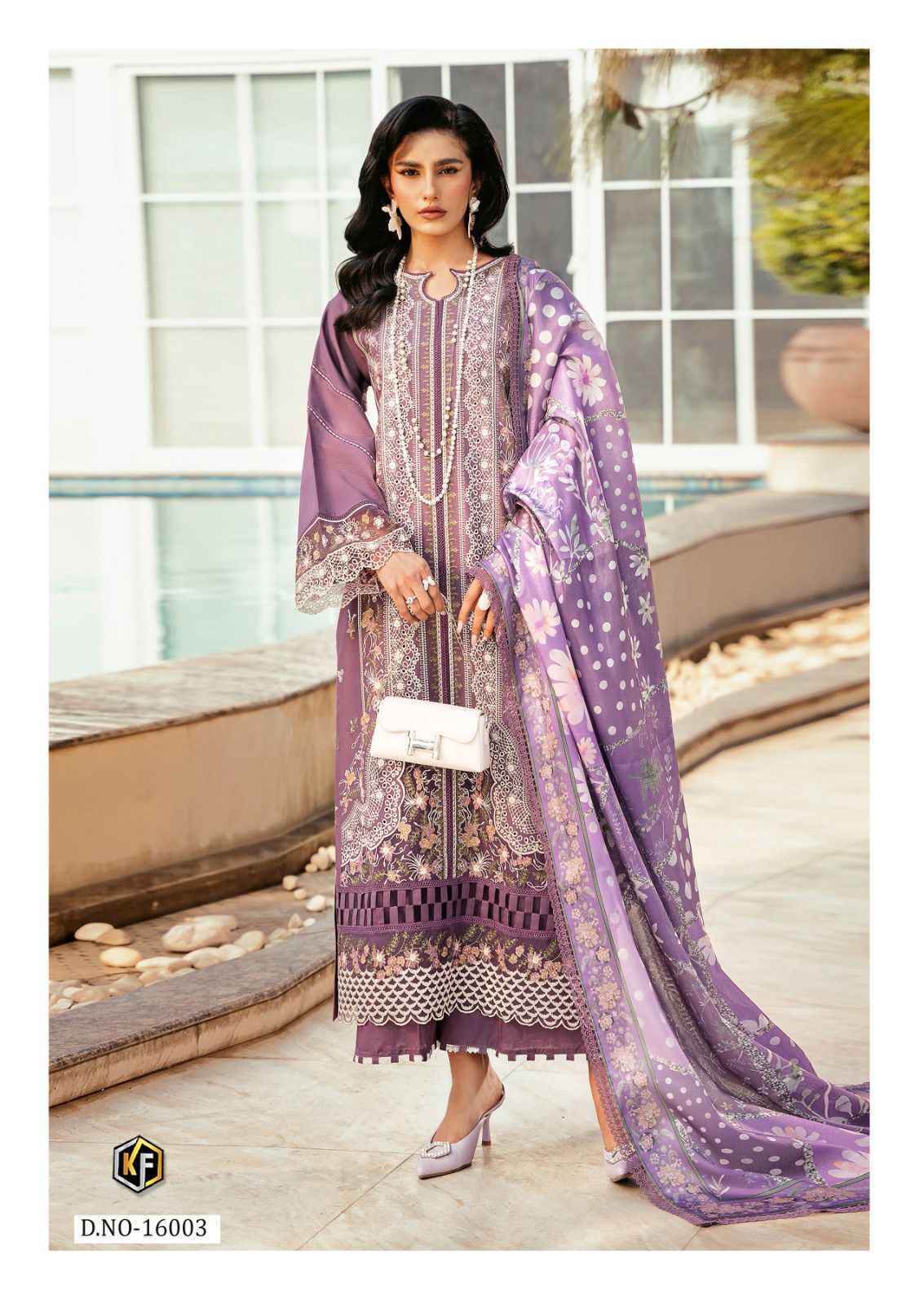 Keval Fab Maryun & Maria Vol 16 Cotton Dress Material 6 pcs Catalogue