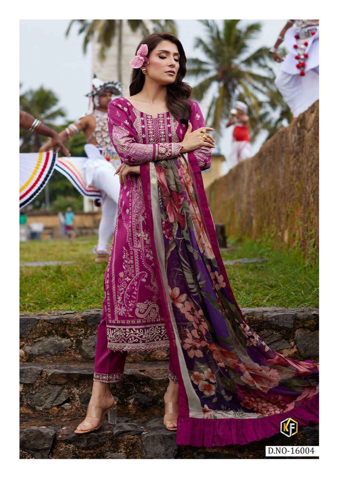 Keval Fab Maryun & Maria Vol 16 Cotton Dress Material 6 pcs Catalogue