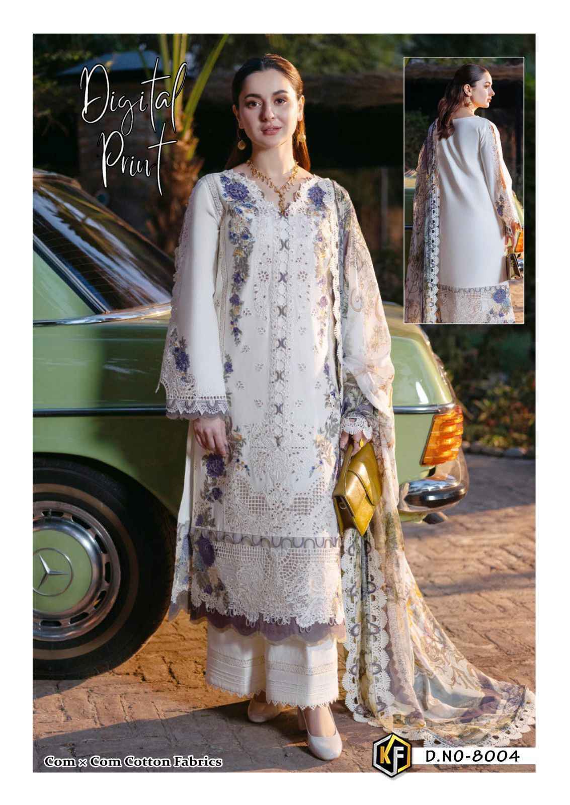 Keval Fab Soha Nazir Luxury Vol-8 Cotton Dress Material (6 pcs Catalogue)