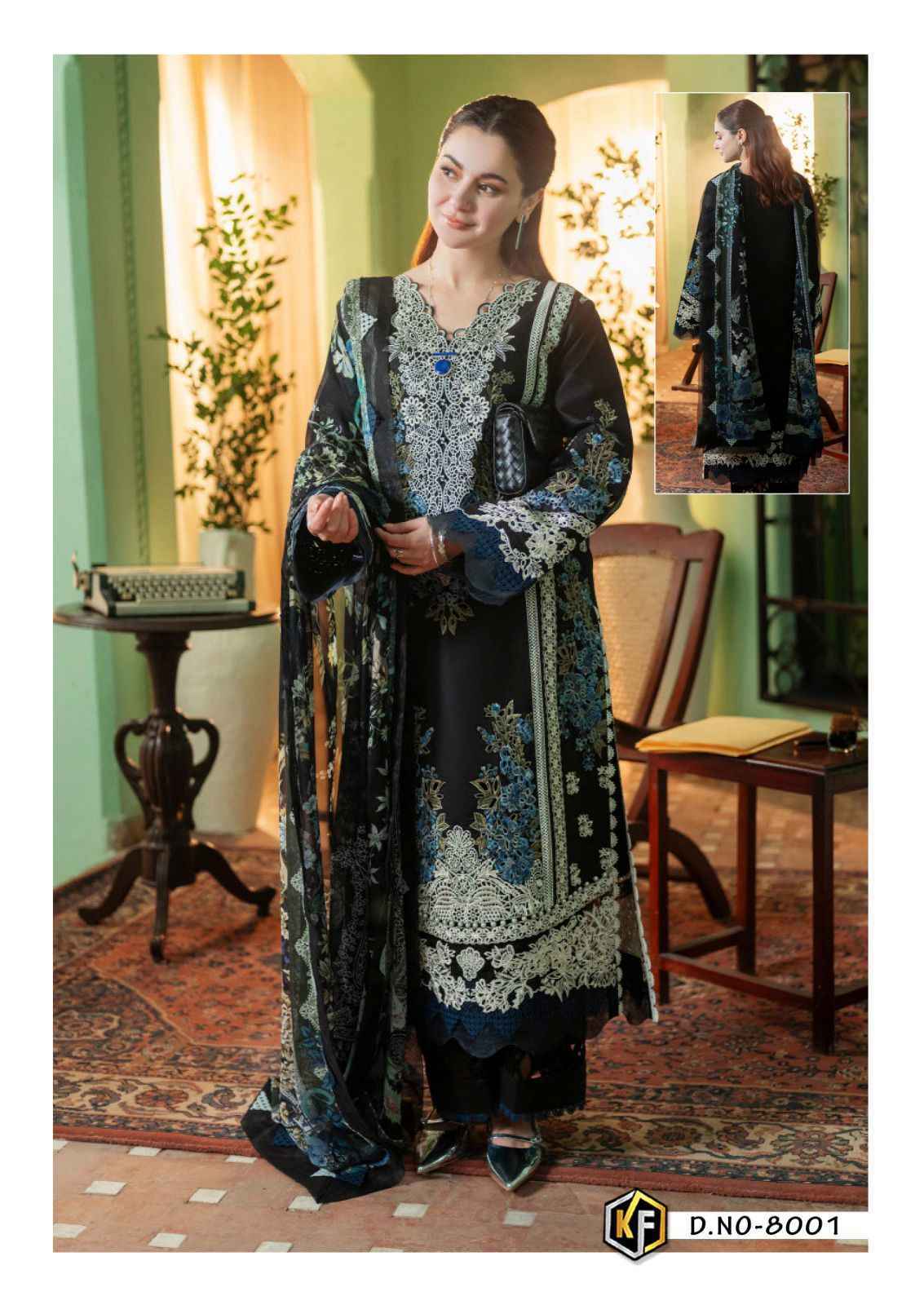 Keval Fab Soha Nazir Luxury Vol-8 Cotton Dress Material (6 pcs Catalogue)