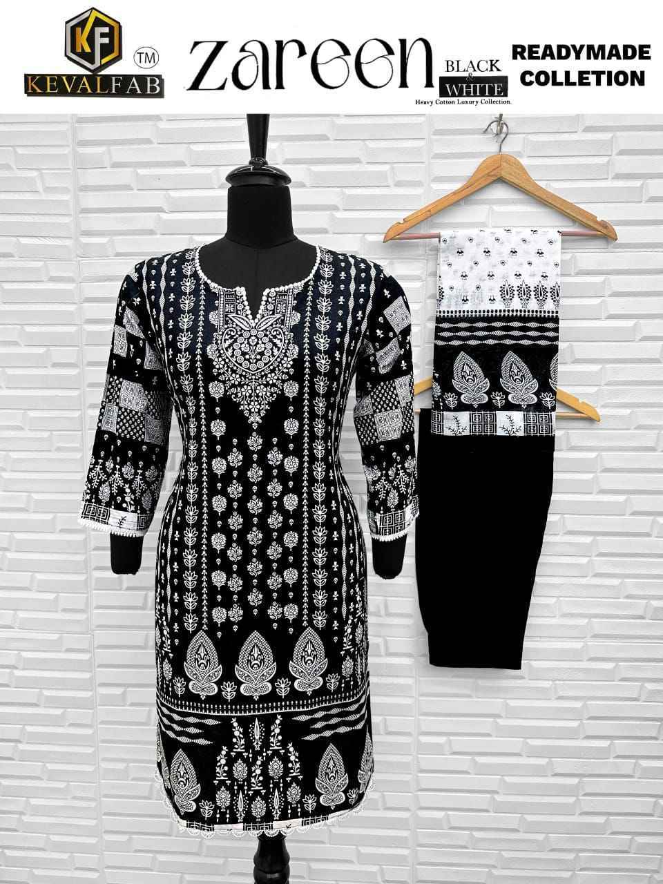 Keval Fab Zareen Readymade Cotton Dress 4 pcs Catalogue
