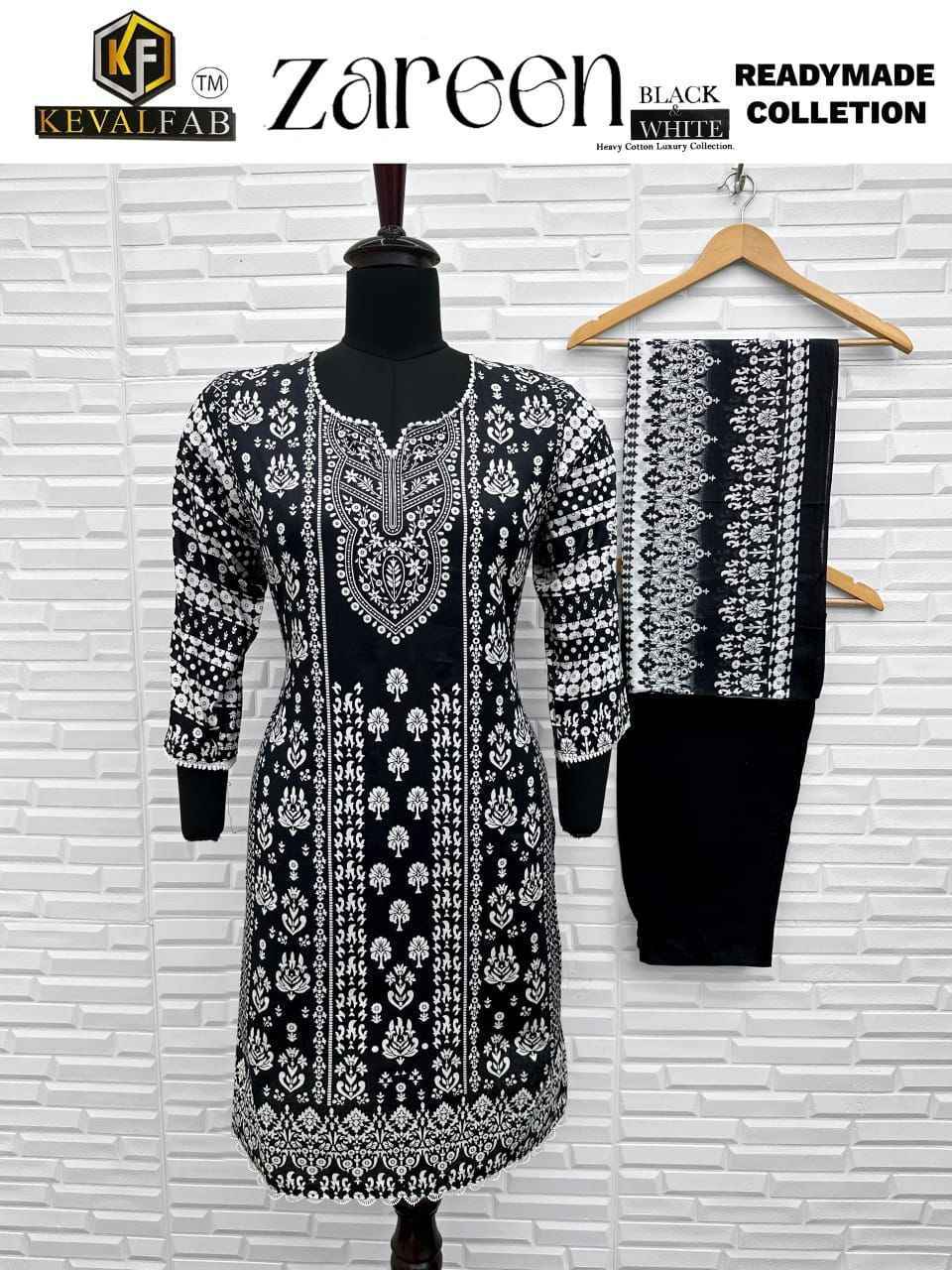 Keval Fab Zareen Readymade Cotton Dress 4 pcs Catalogue