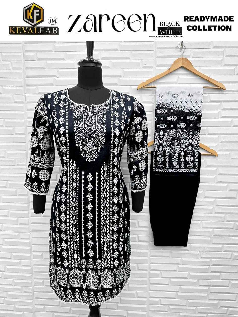 Keval Fab Zareen Readymade Cotton Dress 4 pcs Catalogue