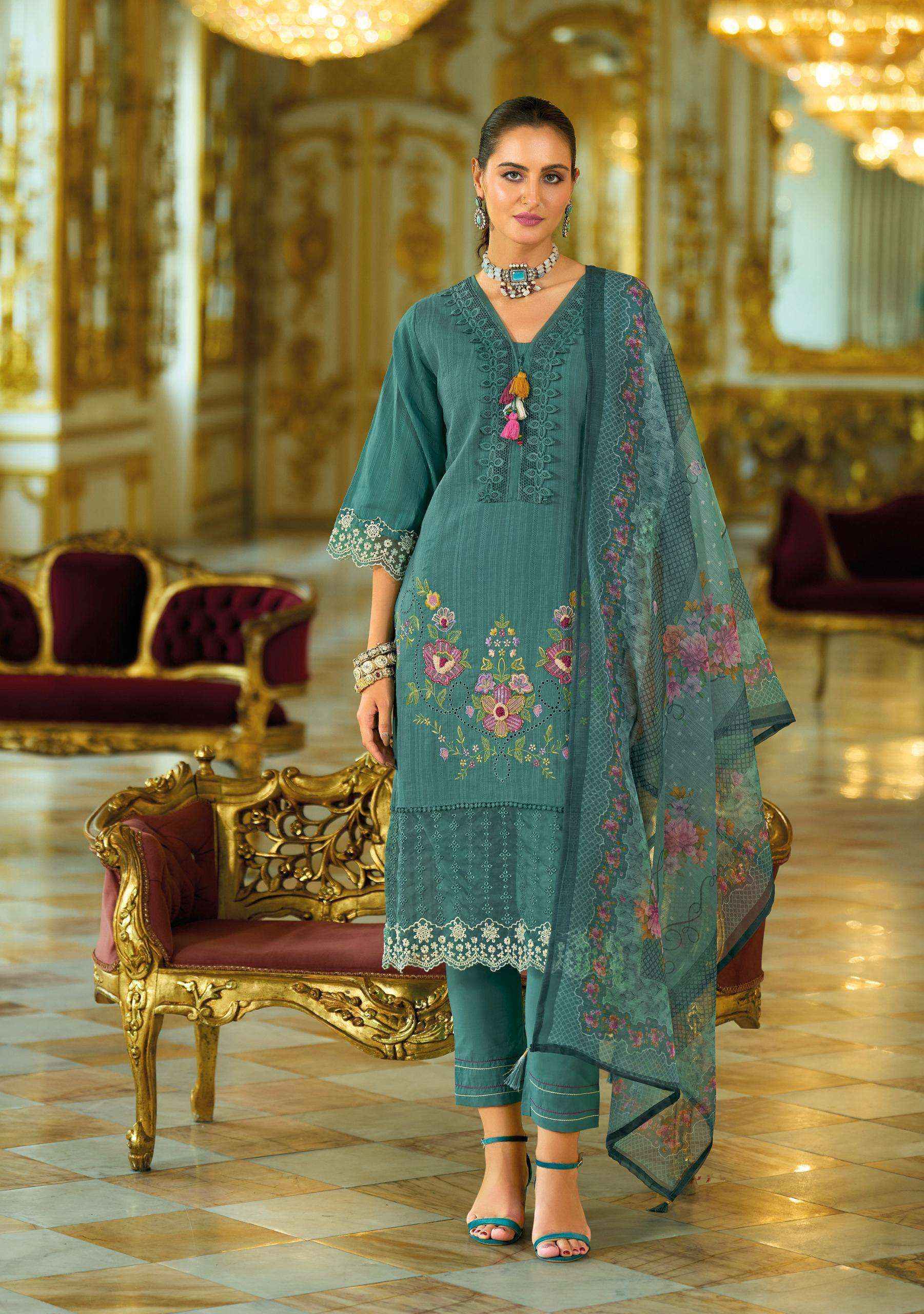 Lady Leela Summer Saga Cotton Readymade Suit (6 pcs Catalogue)