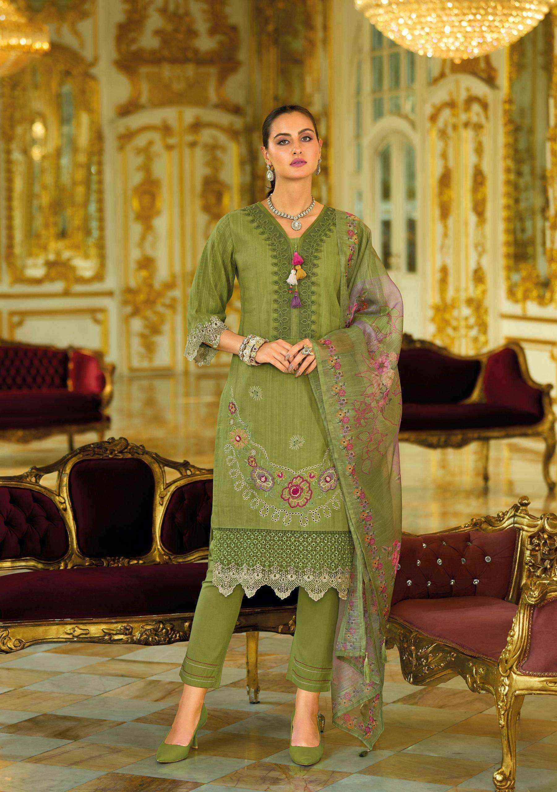 Lady Leela Summer Saga Cotton Readymade Suit (6 pcs Catalogue)